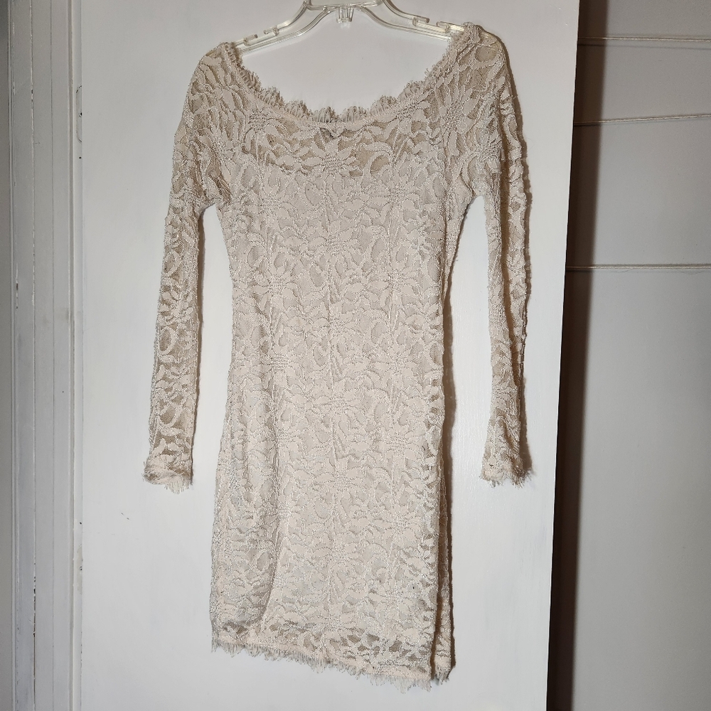 White Lace Dress